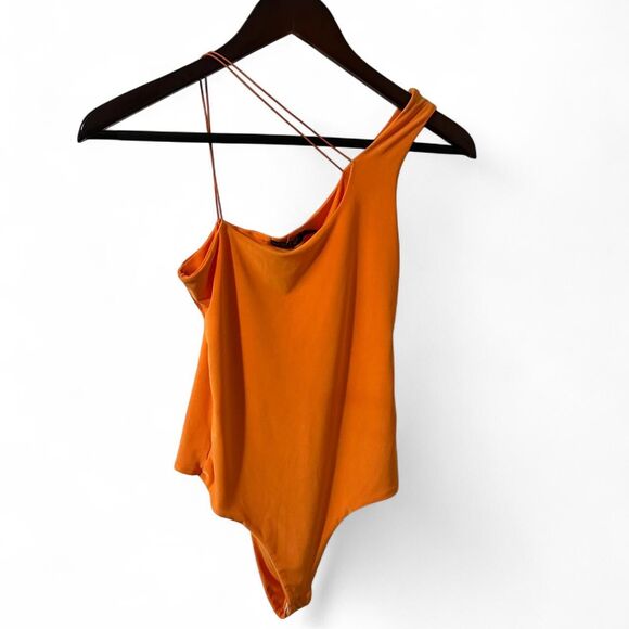 Nastyal Gal Women's Orange Bodysuit Size 4 - Picture 1 of 5